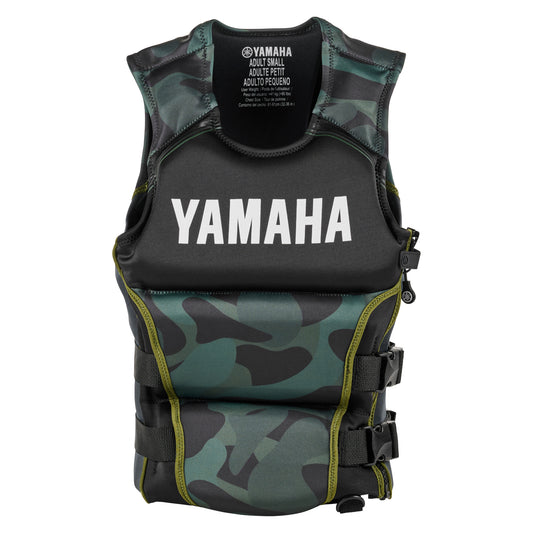 Yamaha Men's Neoprene Side Entry Two-Buckle PFD Life Jacket Vest