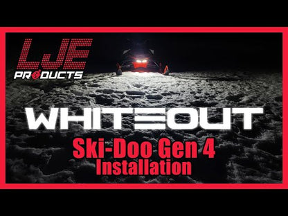 LJE WhiteOut LED Safety Light for 2017+ Ski-Doo Gen 4 2-Stroke - LJE-WHTOUT-DOO-GEN4-10