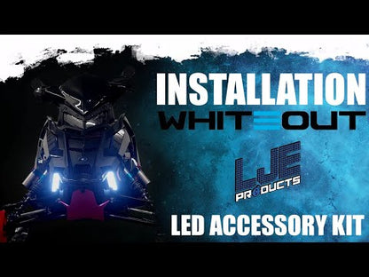 LJE WhiteOut LED Safety Light for 2015+ Polaris Axys/Matryx chassis - LJE-WHTOUT-POL-10