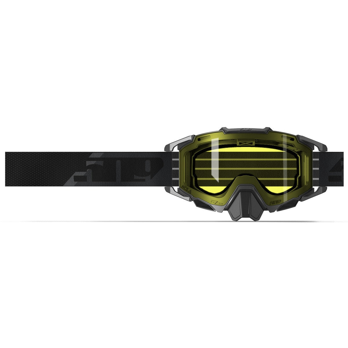 Black with Yellow - Yellow HCS Tint